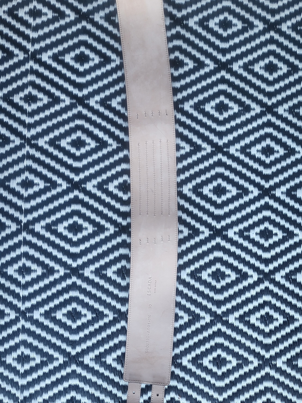 Escada Leather Belt Made In Italy - Picture 6 of 9